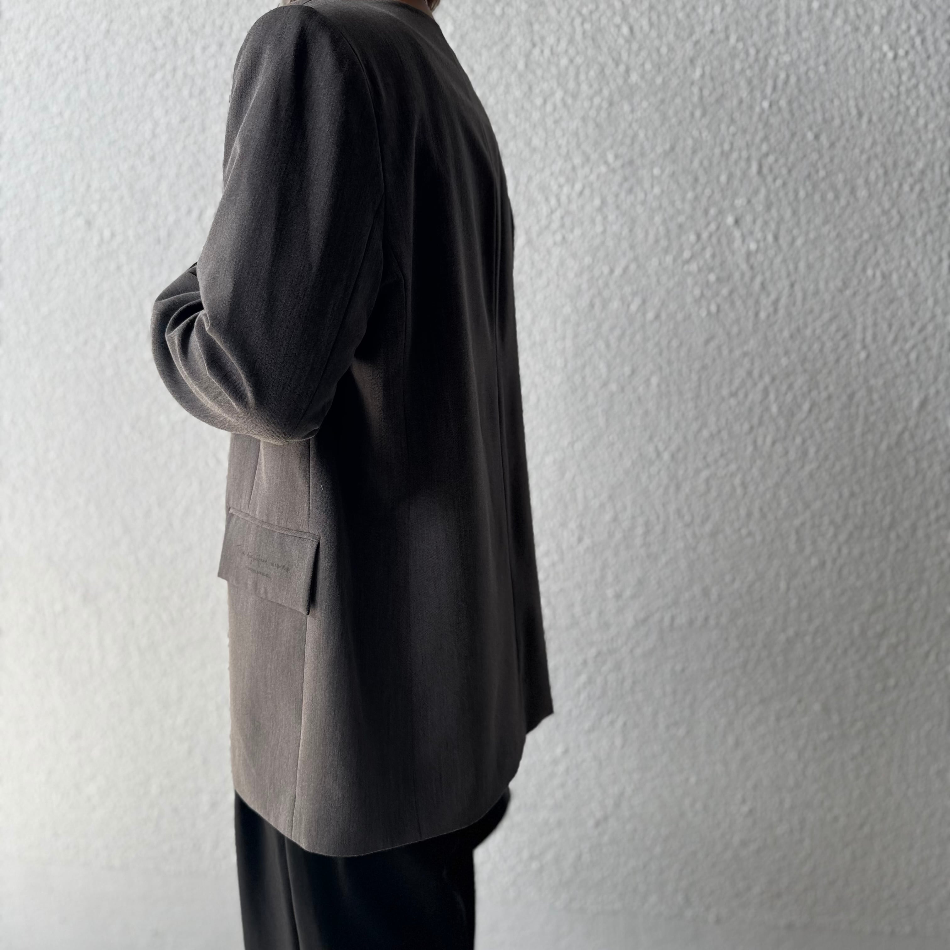 【PASSIONE】ノーカラージャケット 536413