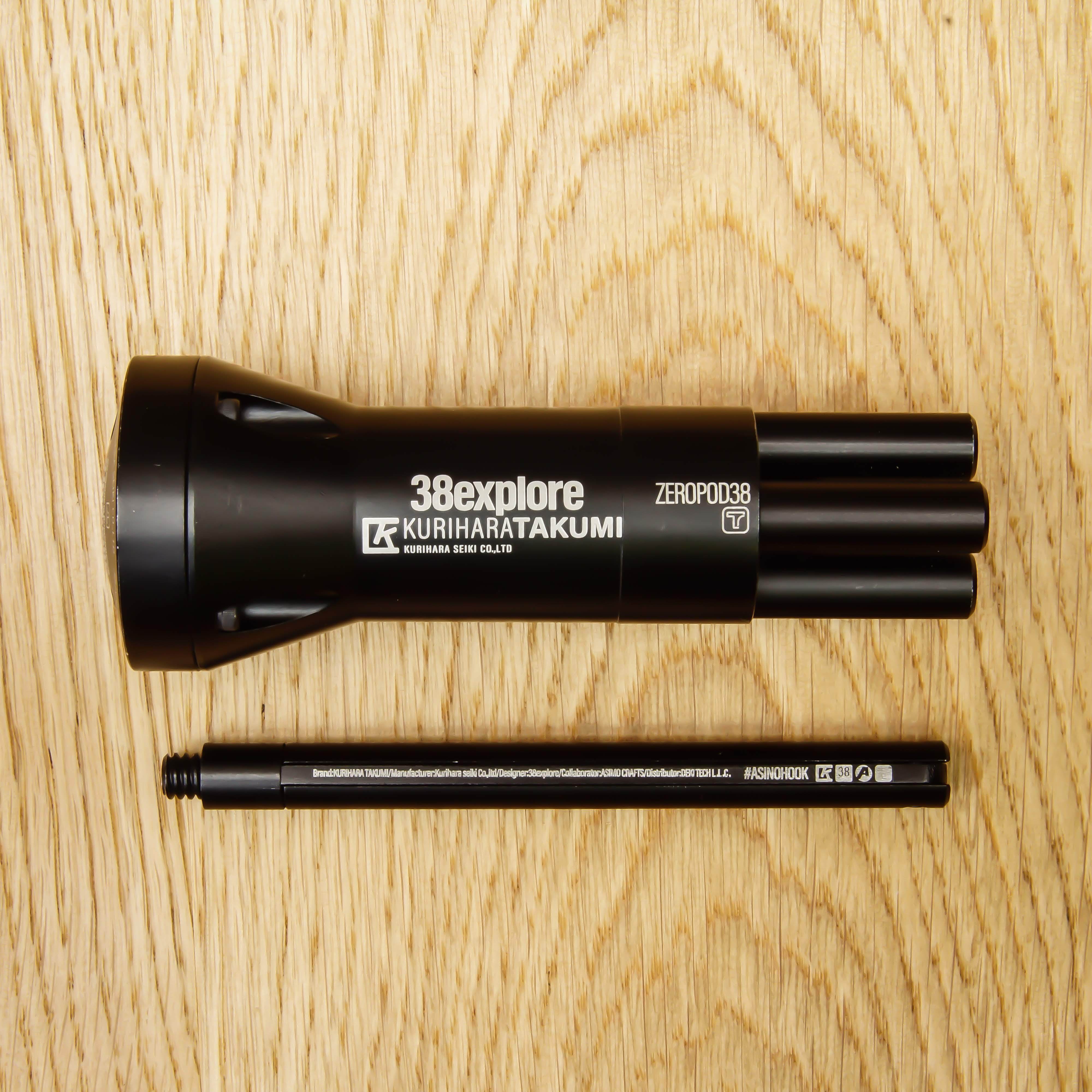 38explorer ZEROPOD38 アシノフック、アシノスティック1本付 ASINOHOOK（アシノフック） | Y.S.M PRODUCTS