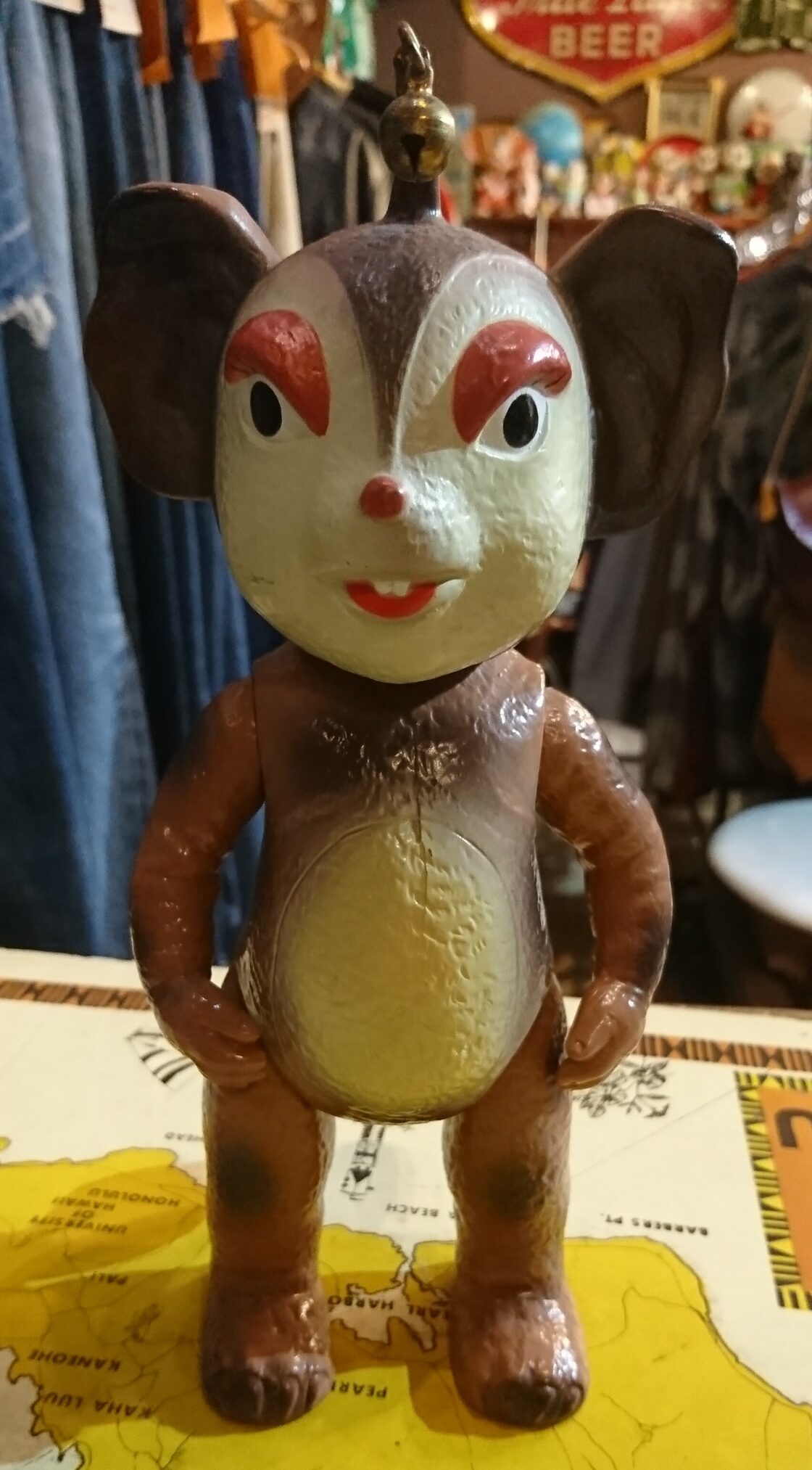 70s vintage チャメゴン ソフビ フィギュア レトロ イヌクマ 円谷プロ 