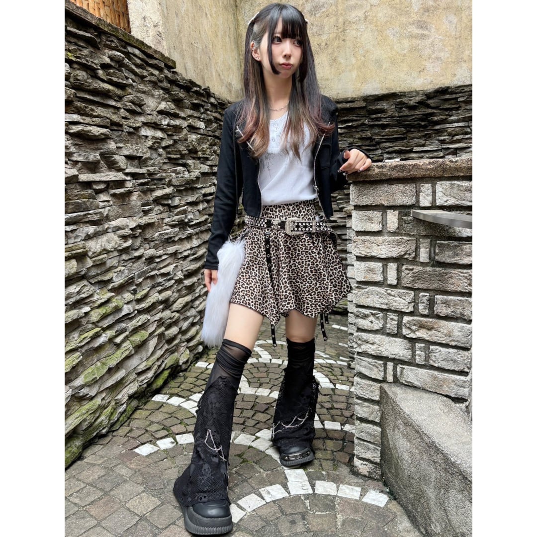 新品未開封✨スティナレッグウォーマー✨　Free size✨ XAFZZ02H4 トレンカタイプ リブ レッグウォーマー