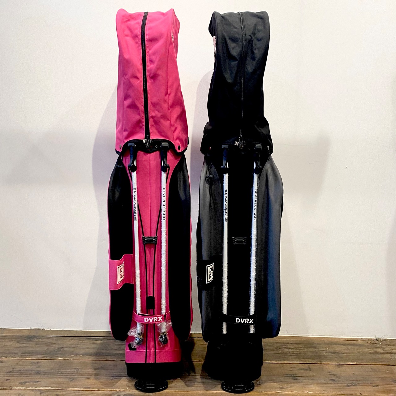 DEVEREUX GOLF】Logo Assorted Caddie Bag/ロゴアソーテッドキャディー 