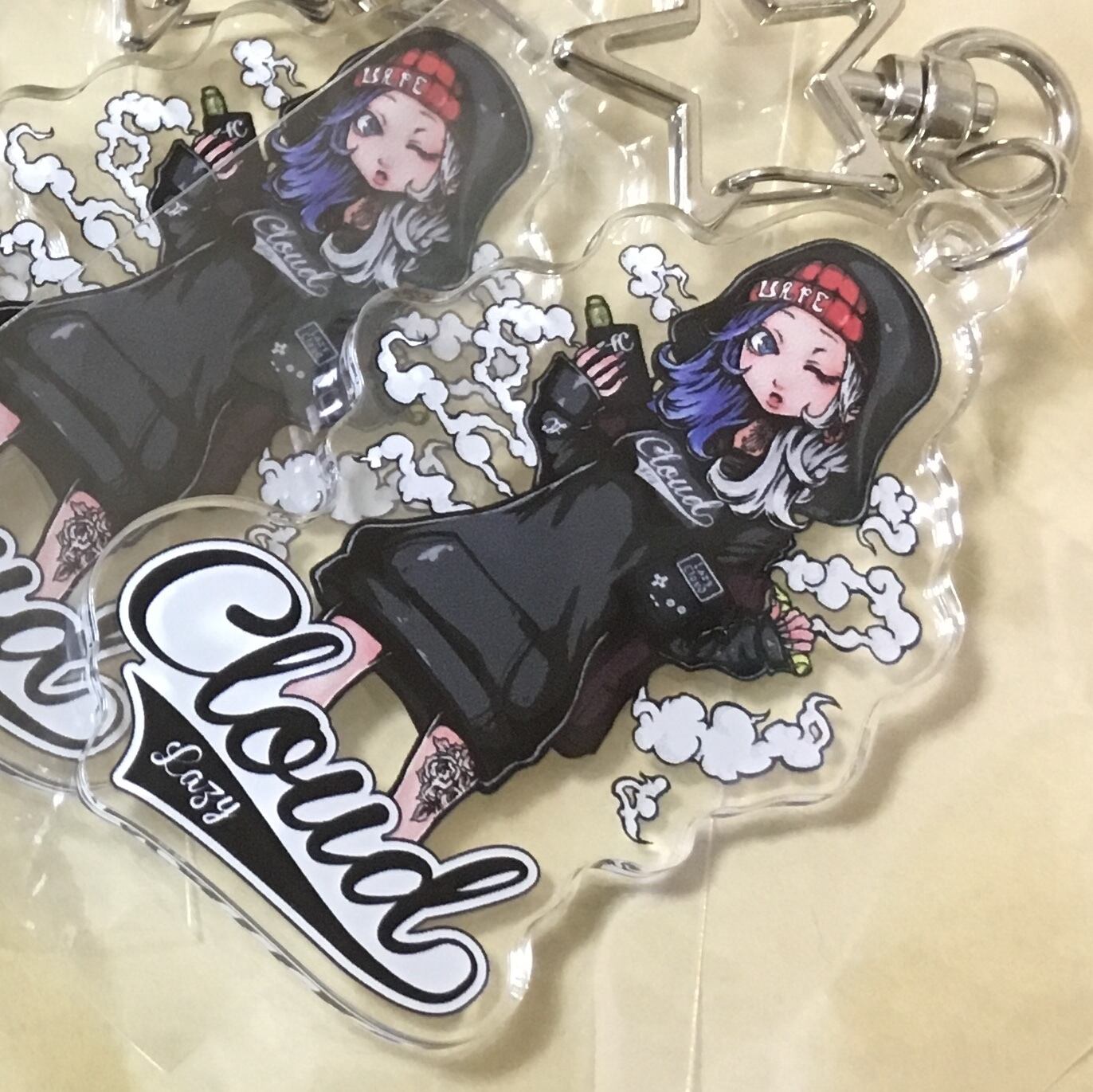 アクリルキーホルダー