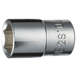 【在庫のみ】トネ(TONE) ソケット(6角) 2S-10 差込角6.35mm(1/4) 二面幅10mm