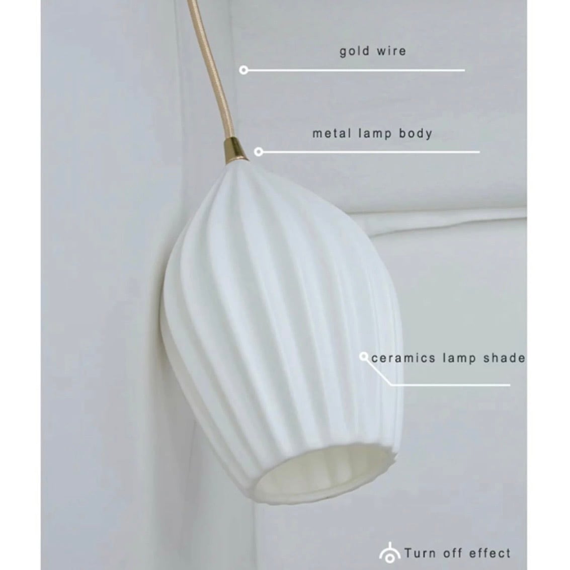 チューリップ型ライト/Tulip Pendant Light LT073 | WABI modern