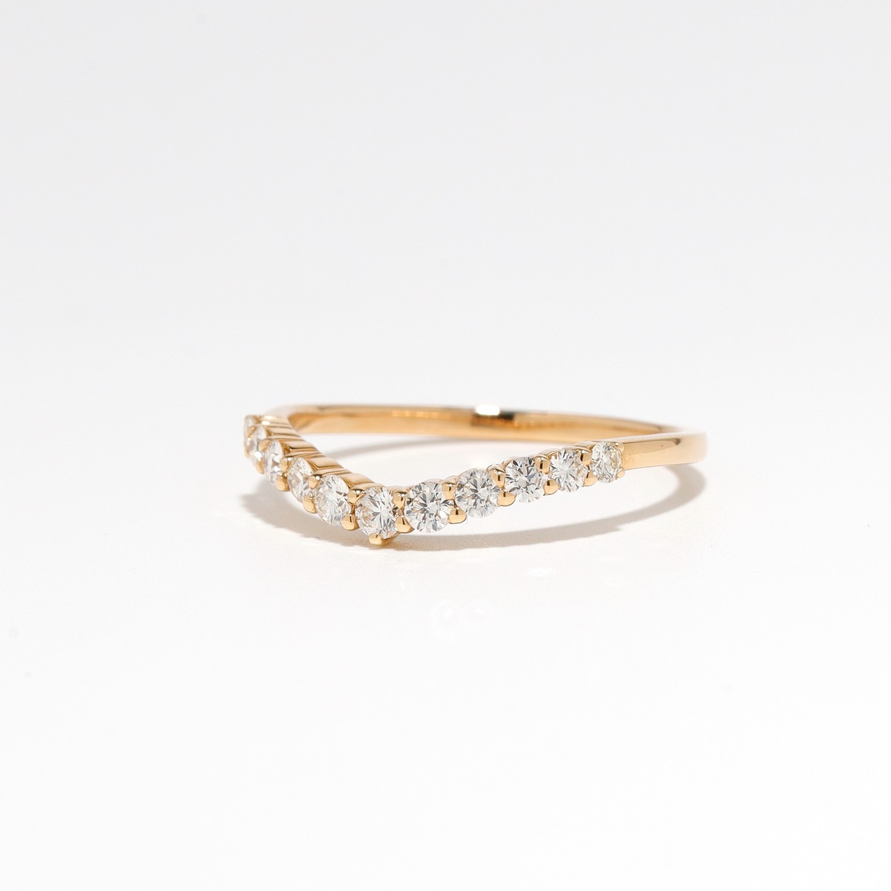 H&C ダイヤモンド デザイン リング K18 / 0.300ct