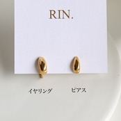 3/27(金)21時発売*新色入荷 (ピアス・イヤリング)stainless mini drop pierce SP303.