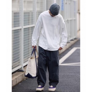 Smiley patch long sleeve tee 1053