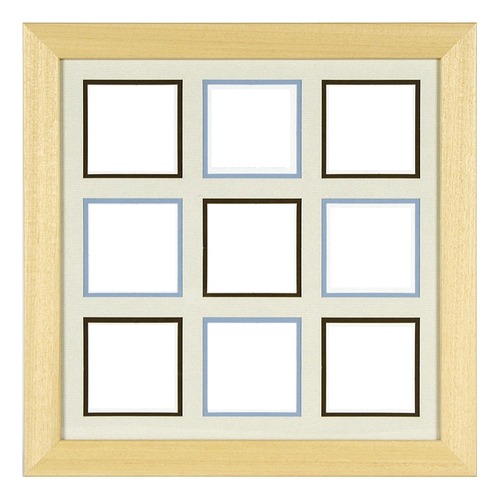 【1点のみ】フルオーダー⬜︎9つ窓マットフレーム ナチュラル⬜︎33cm角