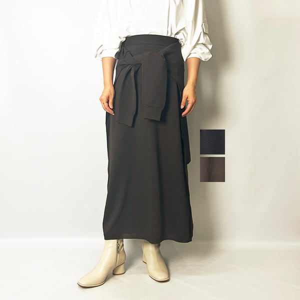 RIM.ARK リムアーク Knit wrapped SK 460HAN71-0671 2024秋冬新作 