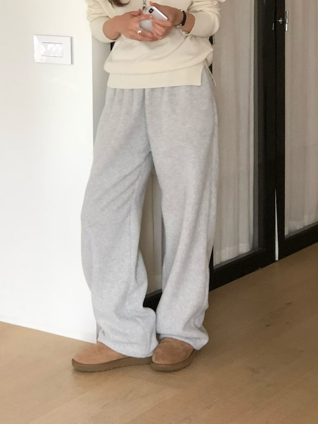 (予約) verveine / Luzern fleece pants 3color