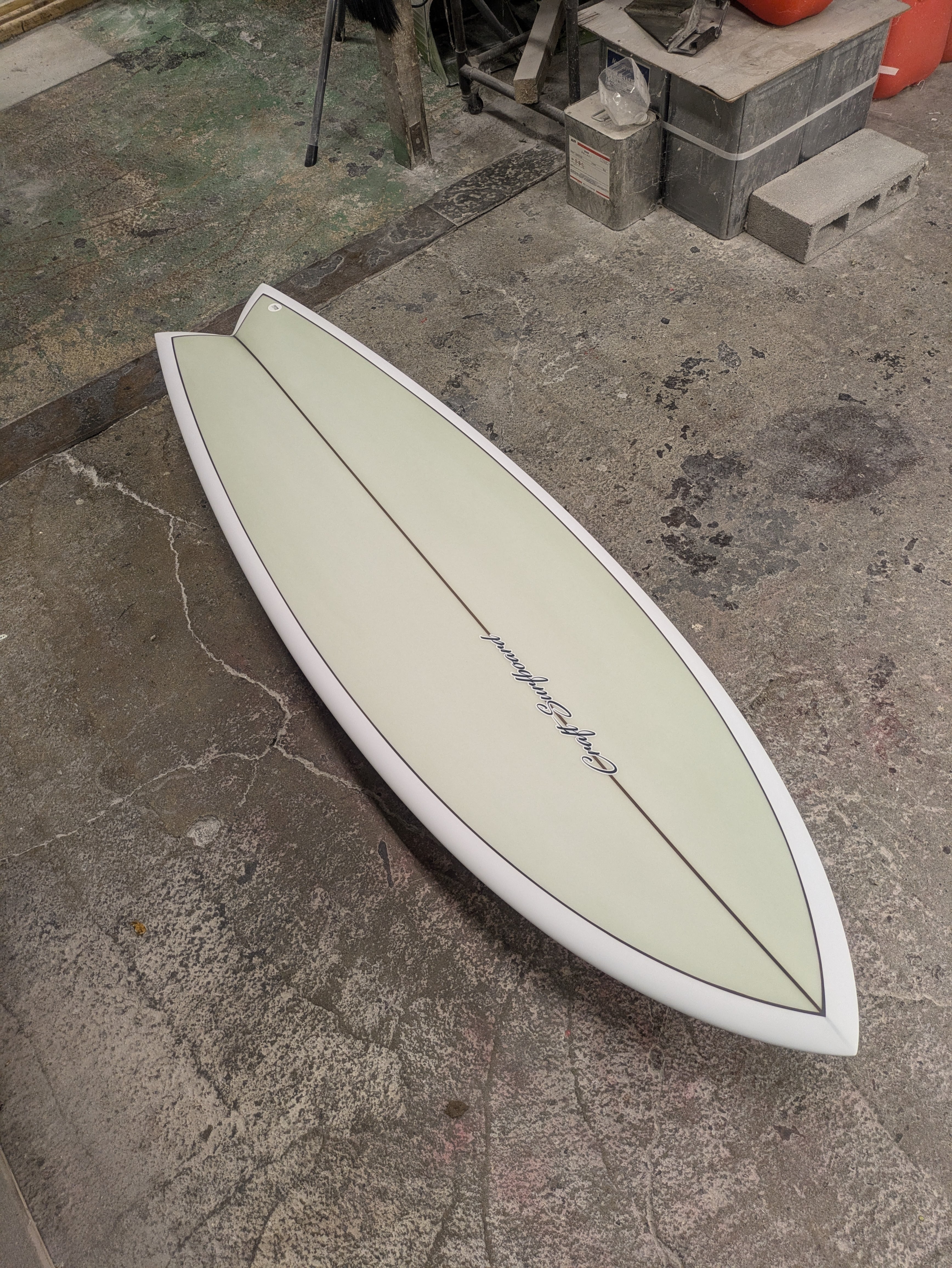 craft surfboard フルオーダーボード 5'10