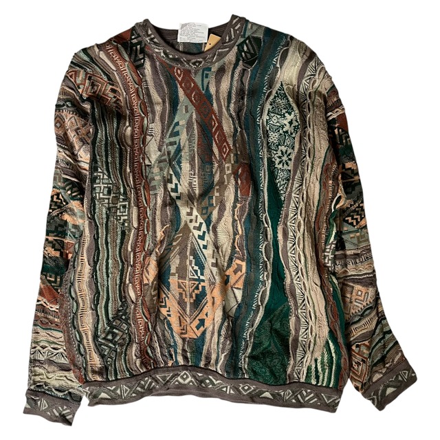 【90's】COOGI   3Dニット　S　vintage