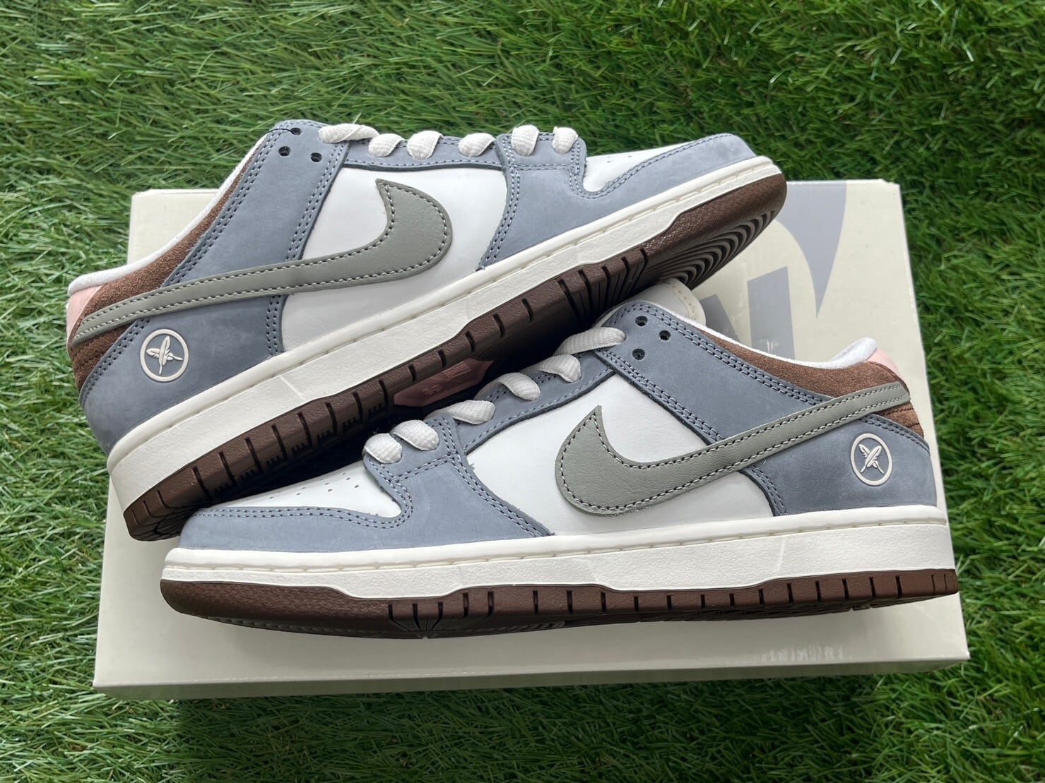 NIKE × 堀米 雄斗 SB DUNK LOW PORO QS WOLF GREY FQ1180-001 25