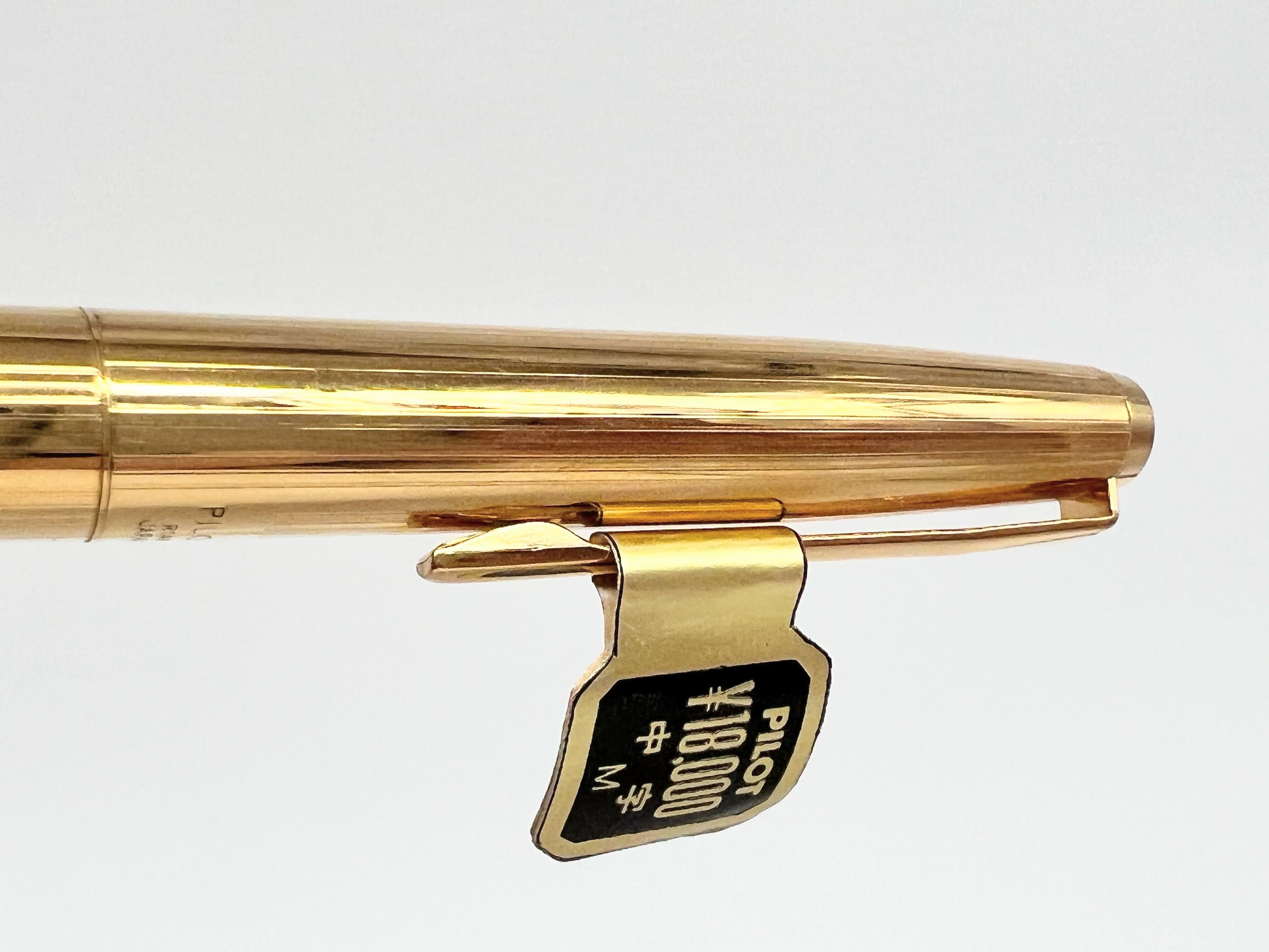 1975 パイロット T R14K ゴールド PILOT T R14K （中字） 18K