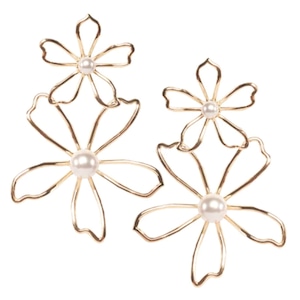 【Elizabeth Bower】Gilda Dublet Earring ゴールドイヤリング