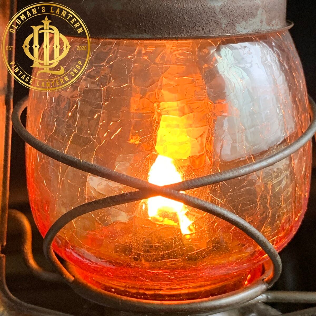 未使用】FEUERHAND 276 StK ヴィンテージ CrackGlass | Oldman's lantern