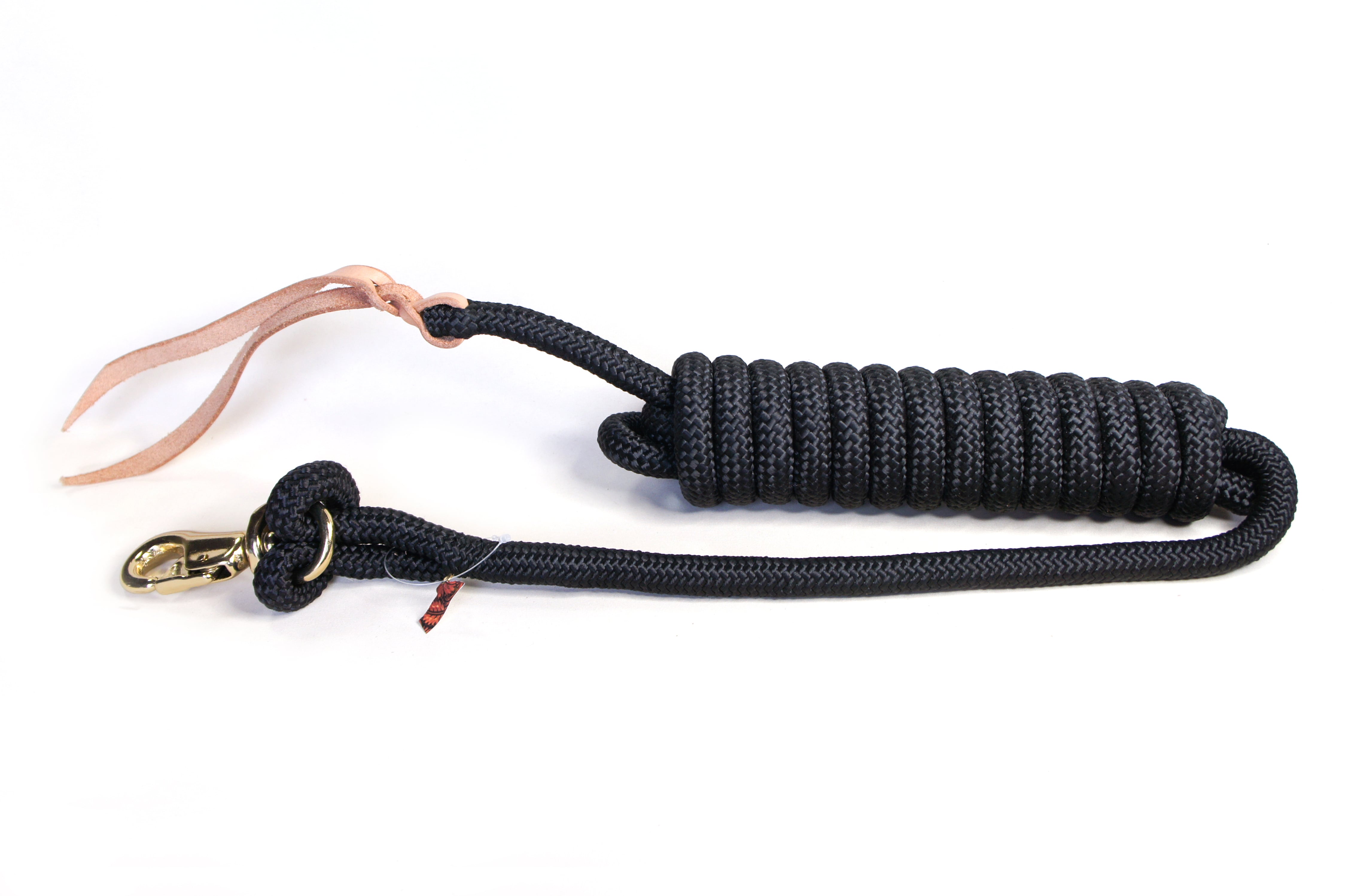 クリエストショップ様確認用 リードロープ リードロープ 黒 ナスカン付 14ft 馬具 【BHD01-1804271643】20221107