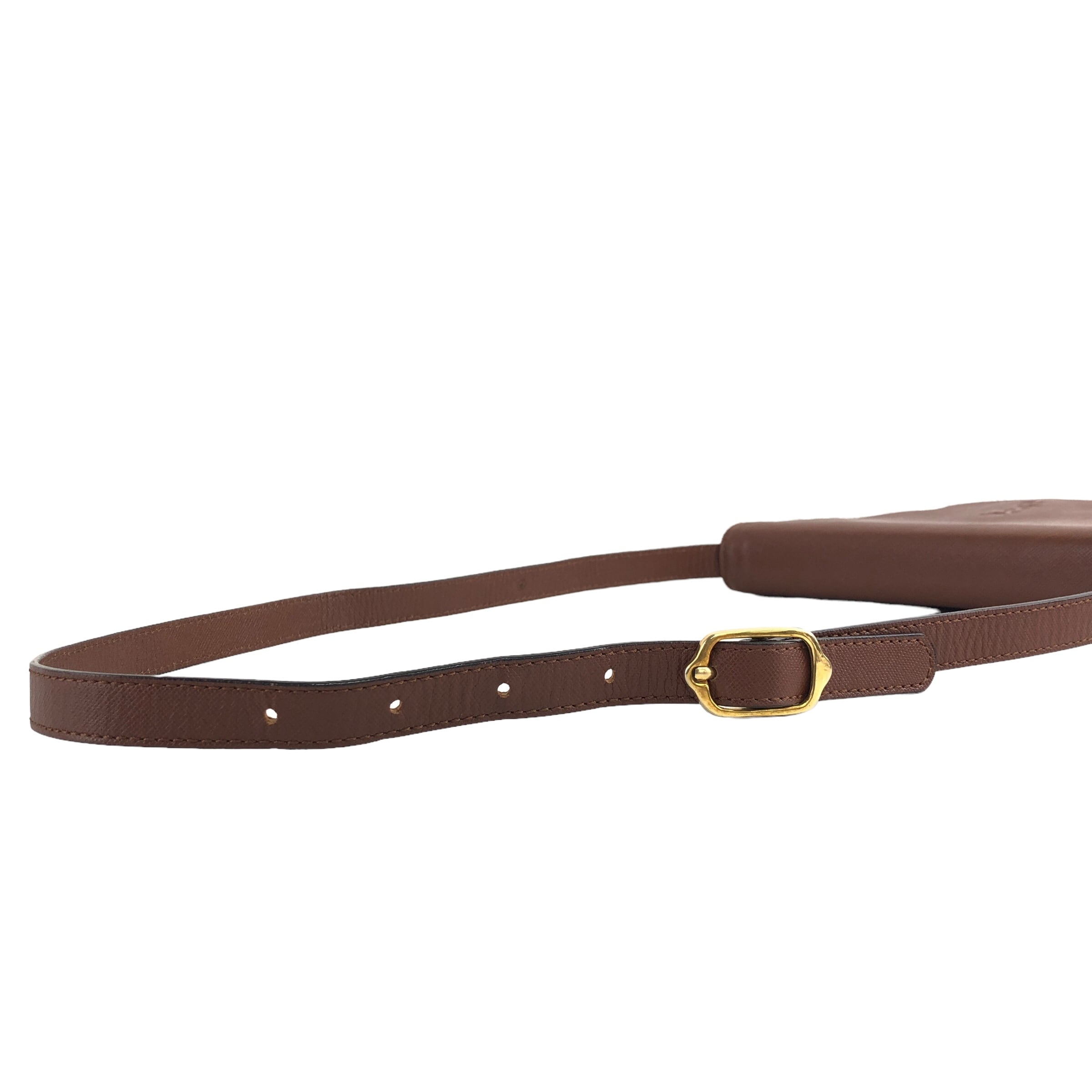 Yves Saint Laurent イヴ・サンローラン ショルダーバッグ ブラウン