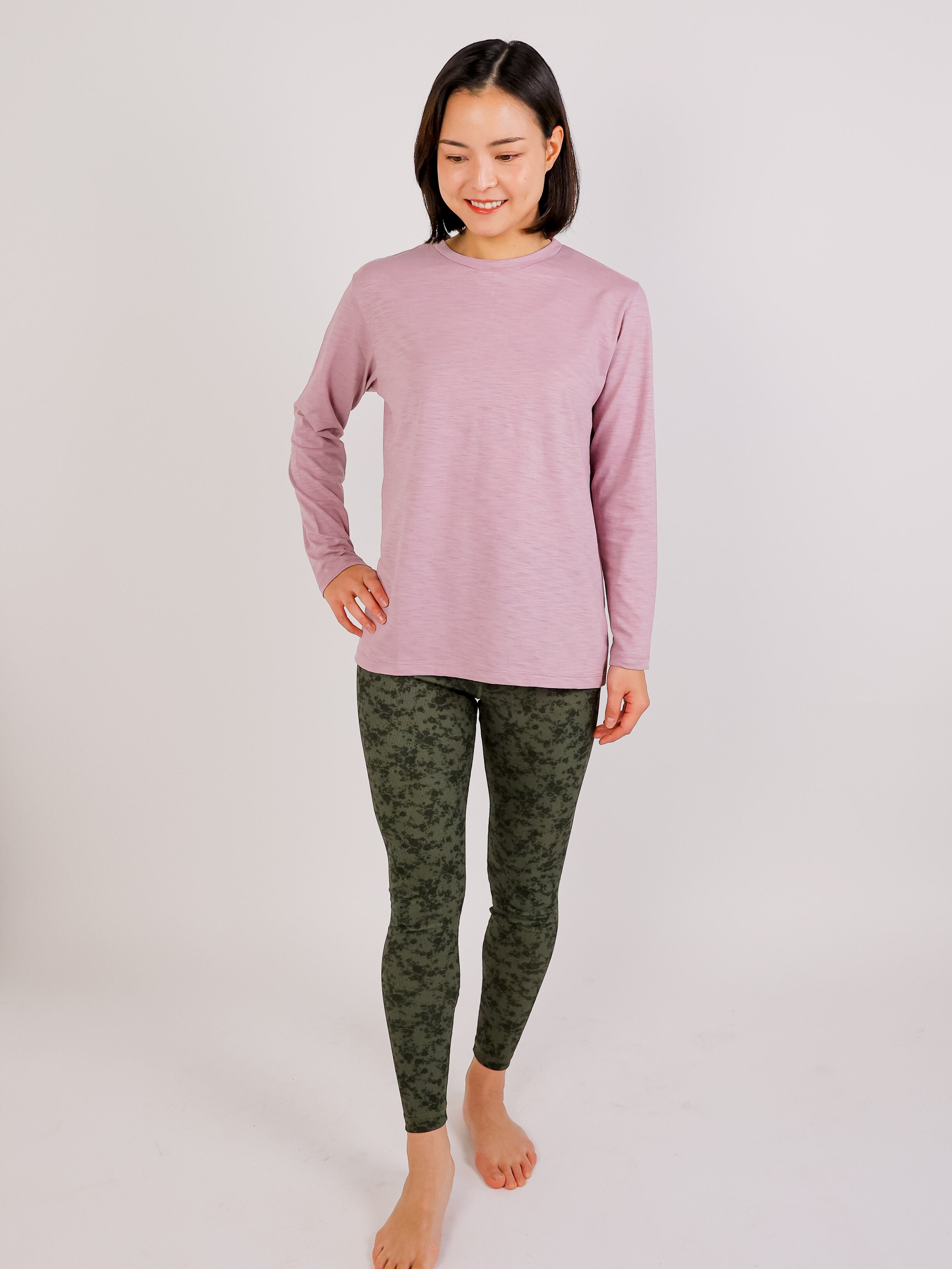 コットンロングスリーブティー | nagayoga