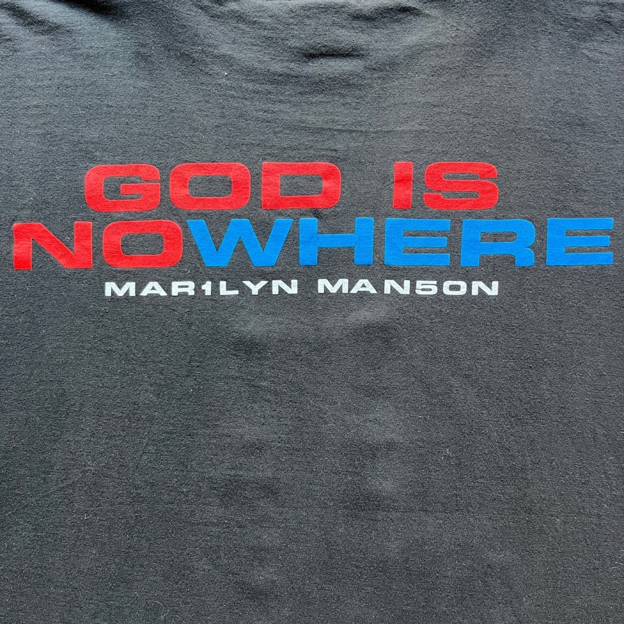 Marilyn Manson 1998 God Is Now Here Band Tee | Vintage High Line