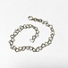 Vintage 925 Silver Heart Chain Bracelet Made In Italy