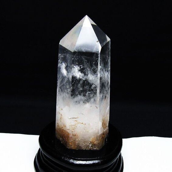 水晶 六角柱 台座付属 一点物 152-3095