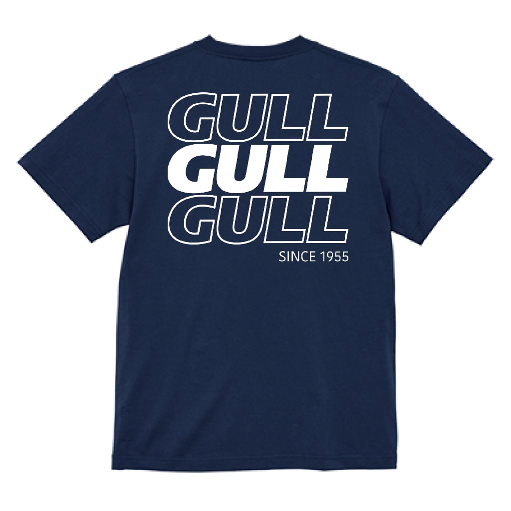 【OnlineStore限定】GULL デザインTシャツ（Tri-GULL）″ インディゴ ”