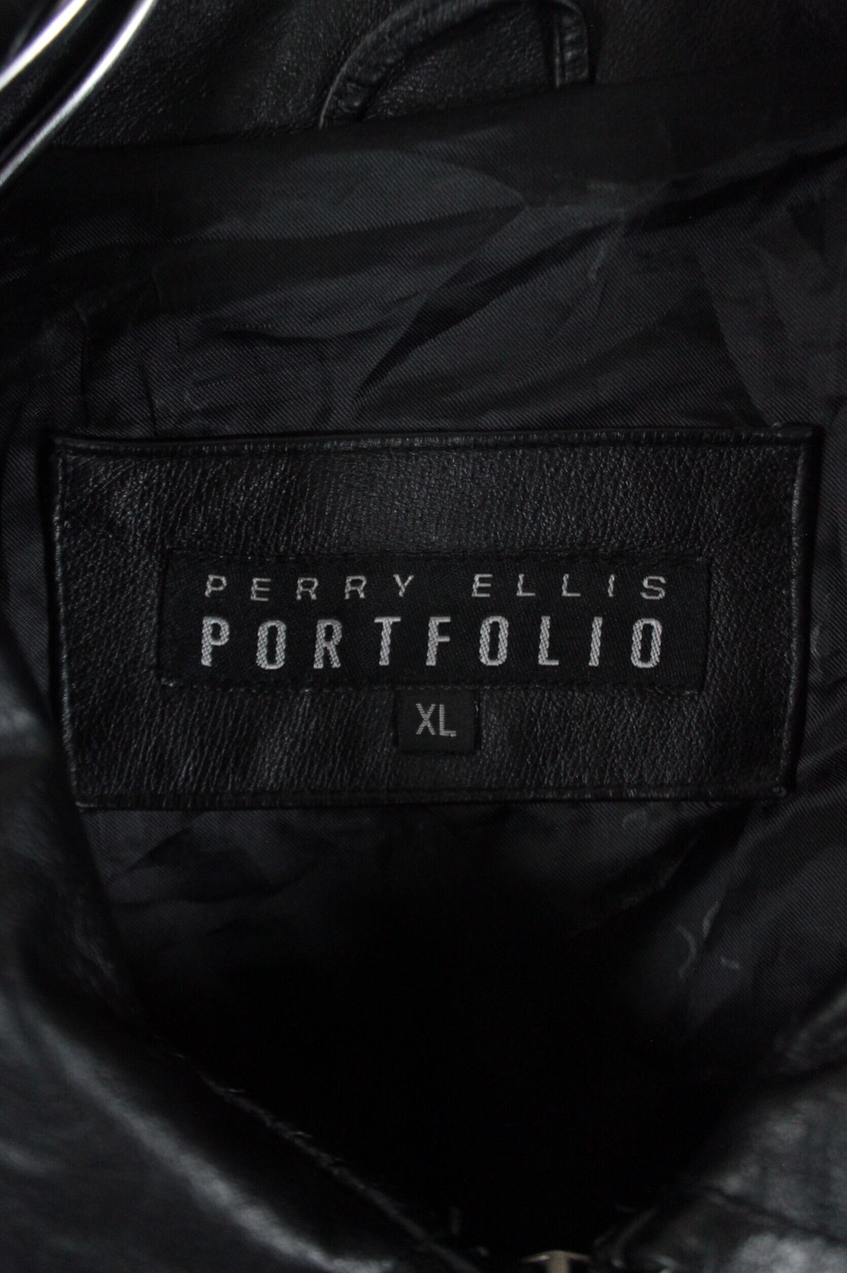 Perry Ellis レザースウィングトップブルゾン【CU-1365】 | cv Perry Ellis レザースウィングトップブルゾン【CU-1365】 | cv