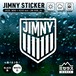 ジムニー ステッカー カッティングタイプ エンブレムA JIMNY ホワイト／ブラック