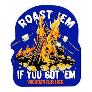 USA VFL STICKER CARD  ステッカー ROAST EM STICKER