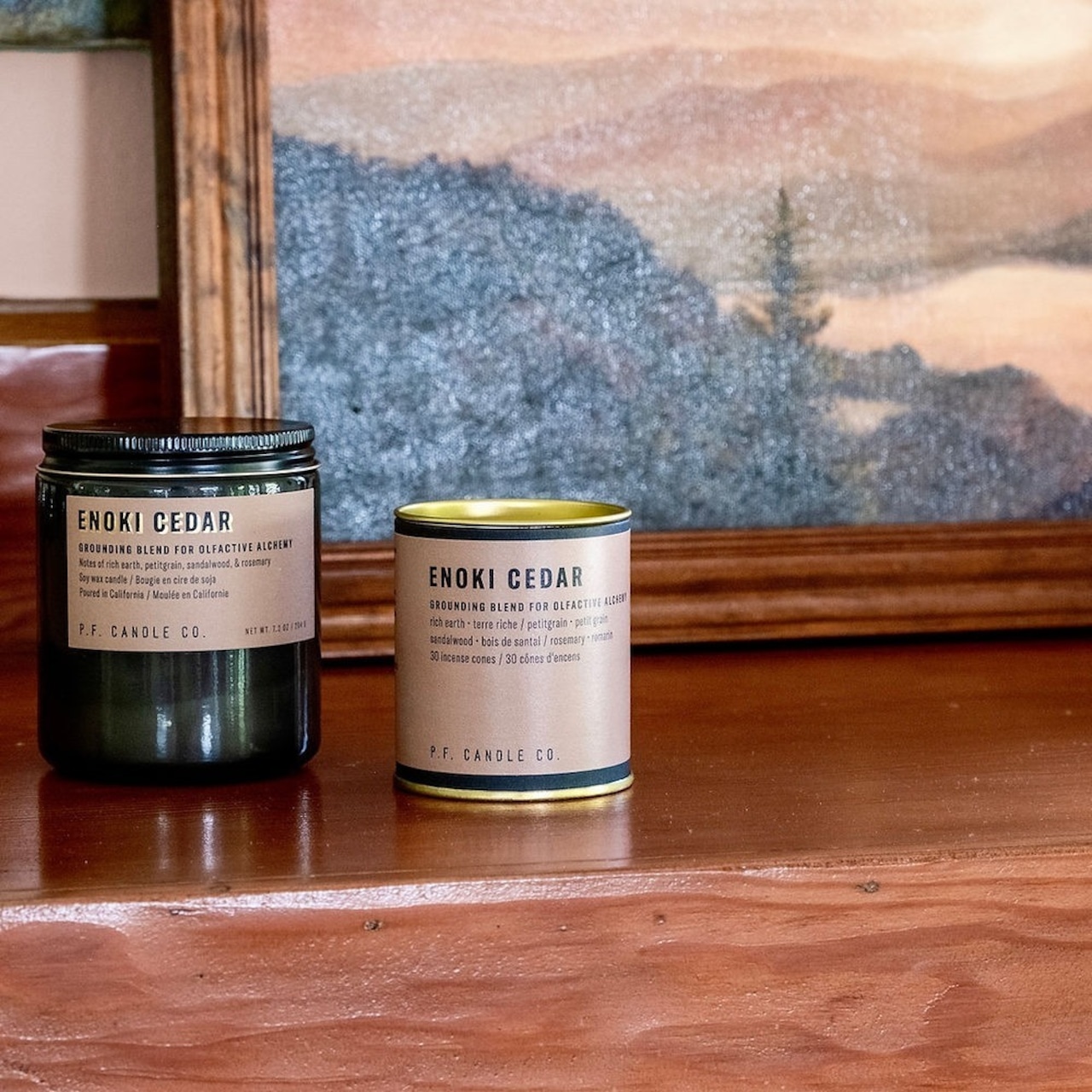 P.F. Candle Co. アルケミー キャンドル エノキ・シダー