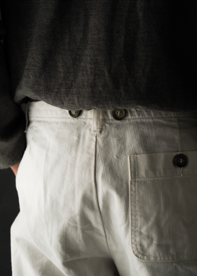 Martin Margiela 02SS wide straight cotton trousers