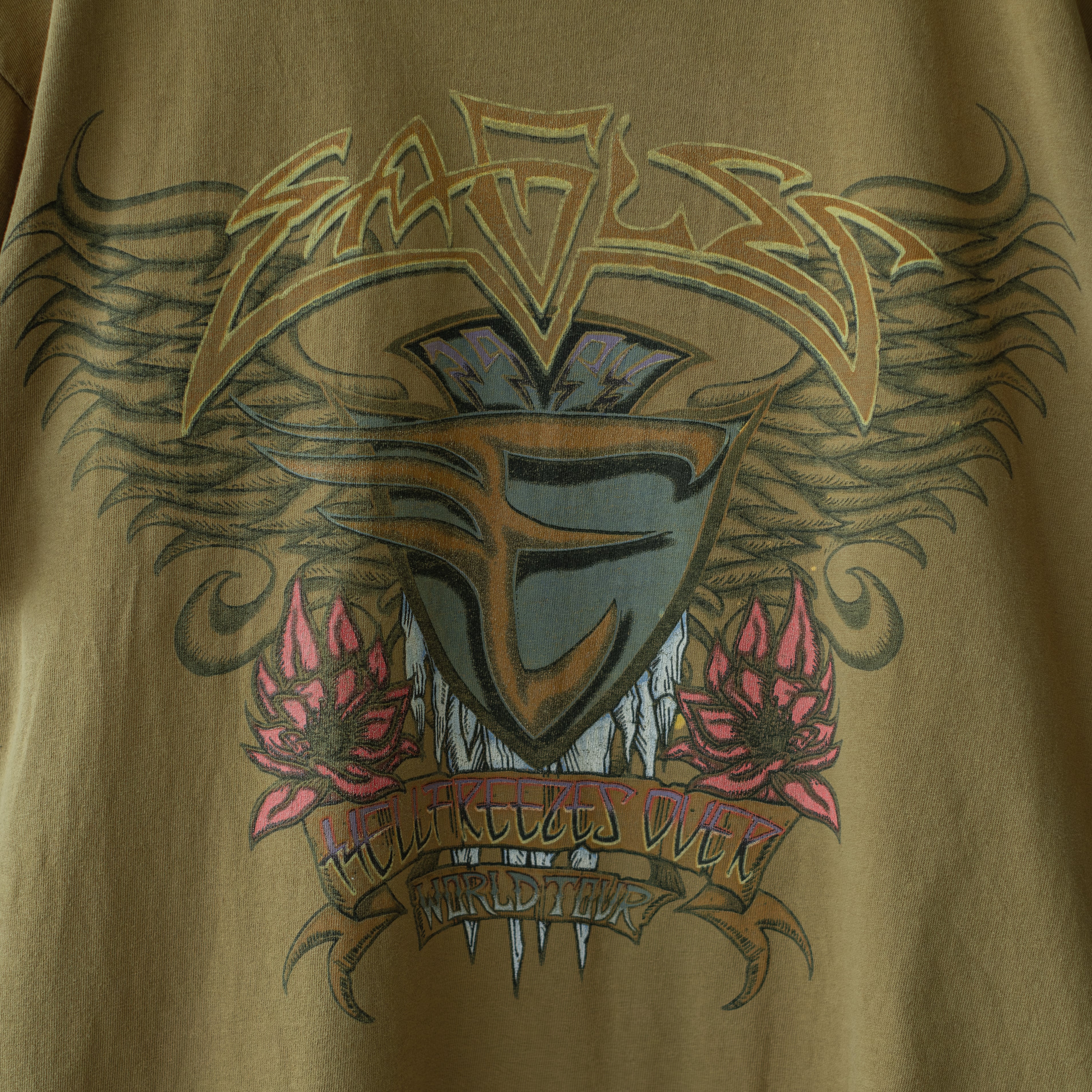 used- 1990s EAGLES tour tee (HELLFREEZES OVER) | dros dro