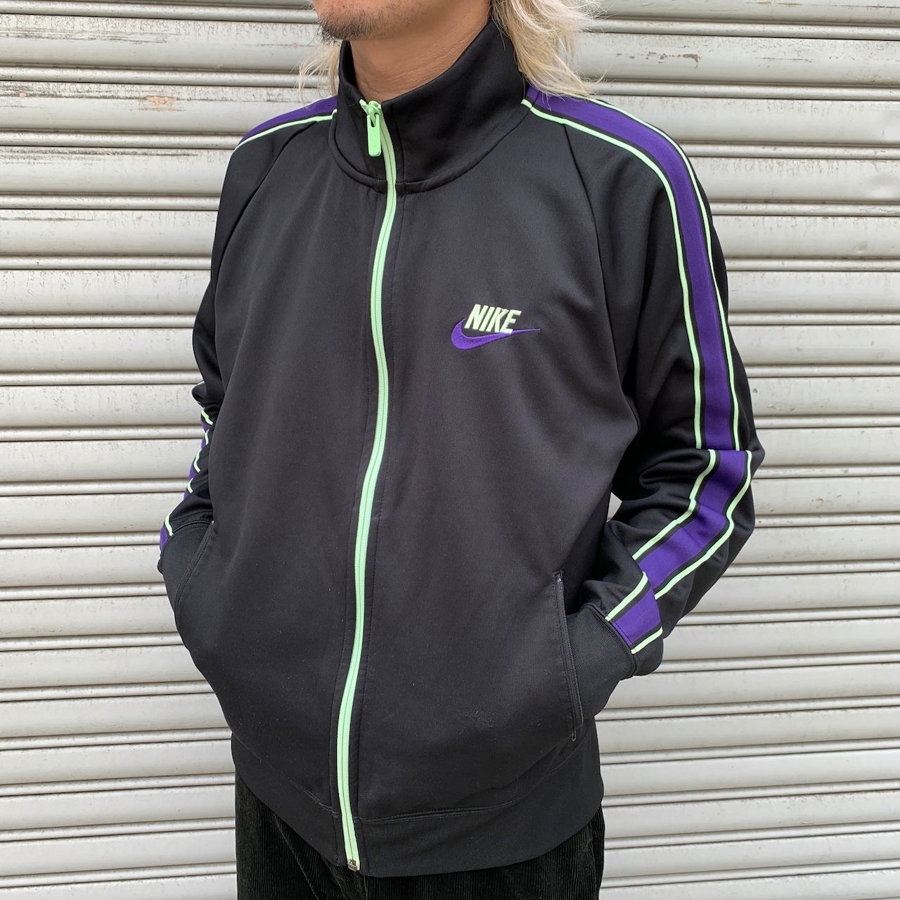 NIKE ナイキ トラックジャケット ジャージ スウォッシュ ブラック M