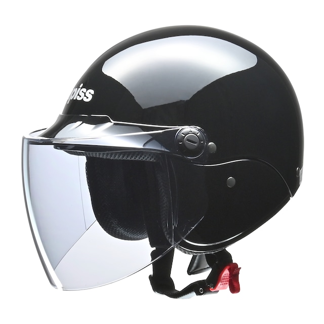【公式】apiss AP-603　セミジェットヘルメット　ブラック