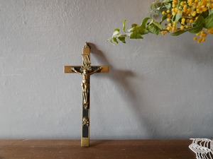 フランスアンティーク 十字架 ロザリオ キリスト