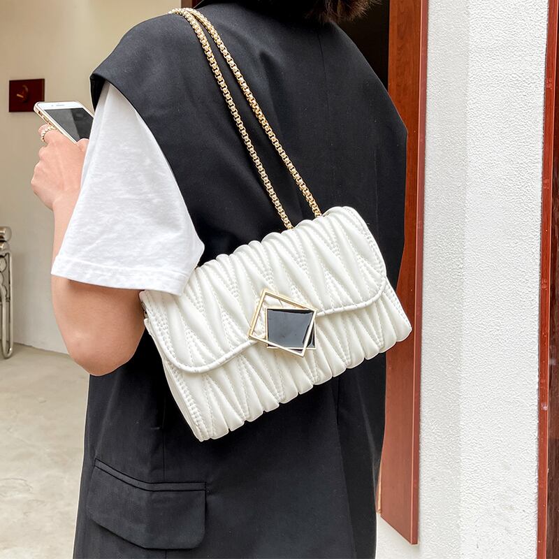 チェーン サマー 夏物 スクウェア メッセンジャーバッグ Tiancai_Wing_Bag6165547600