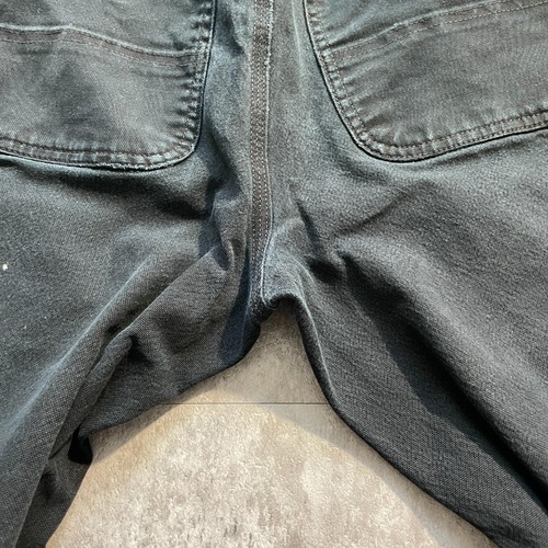20s ブラック ダブルニー Carhartt 103334BLK 32×32 詳細写真17