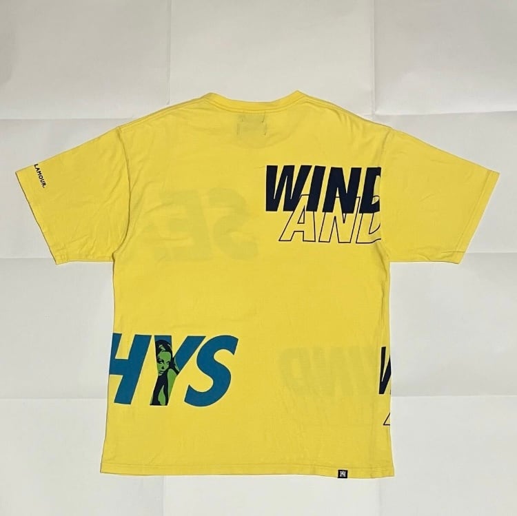 HYSTERIC GLAMOUR WINDANDSEA コラボ Tシャツ　XL HYSTERIC GLAMOUR × WIND AND SEA 2023 第5弾コラボアイテムが11/25に