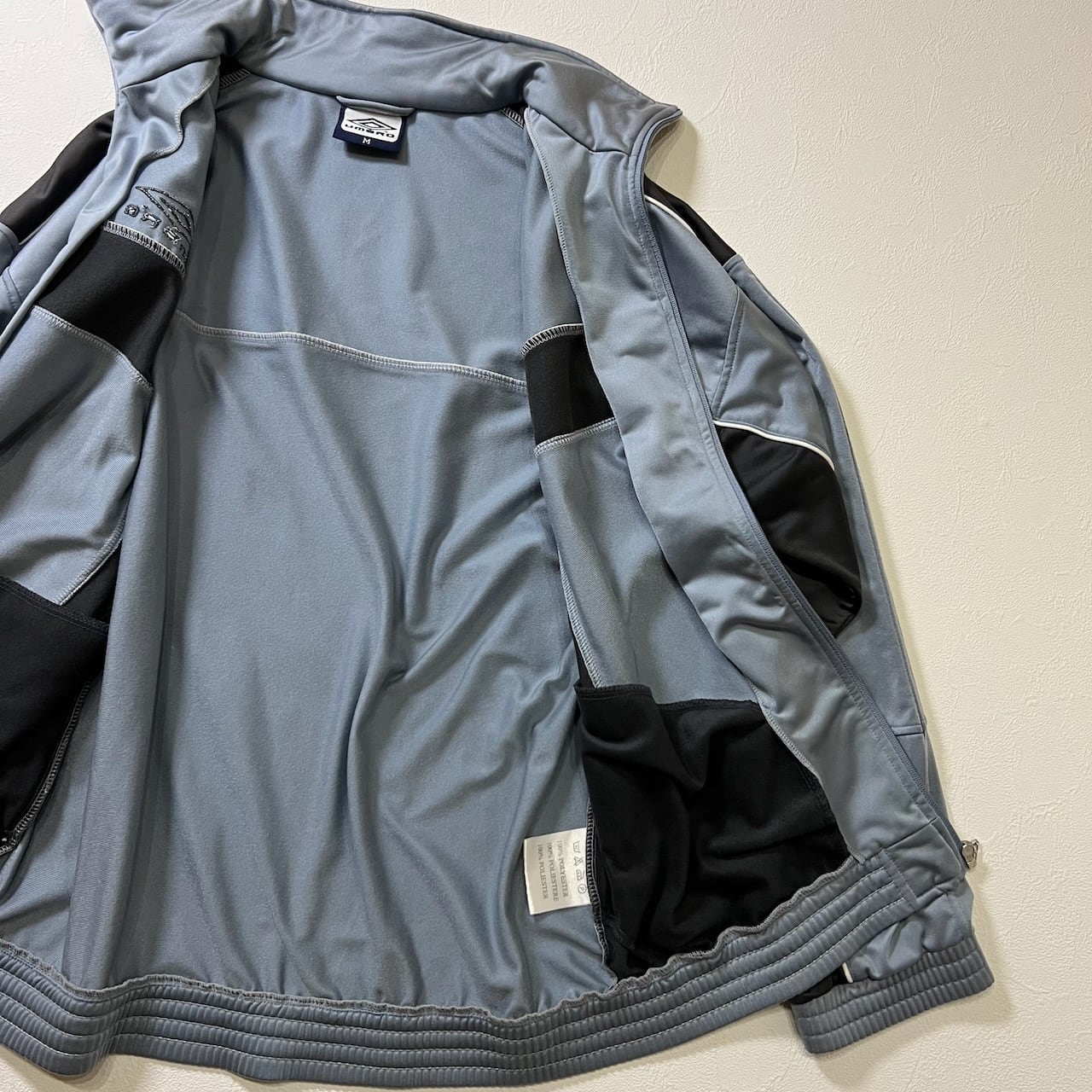 90s UMBRO トラックジャケット ジャージ アンブロ グレー