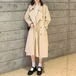 ロング丈　トレンチコート　２color
