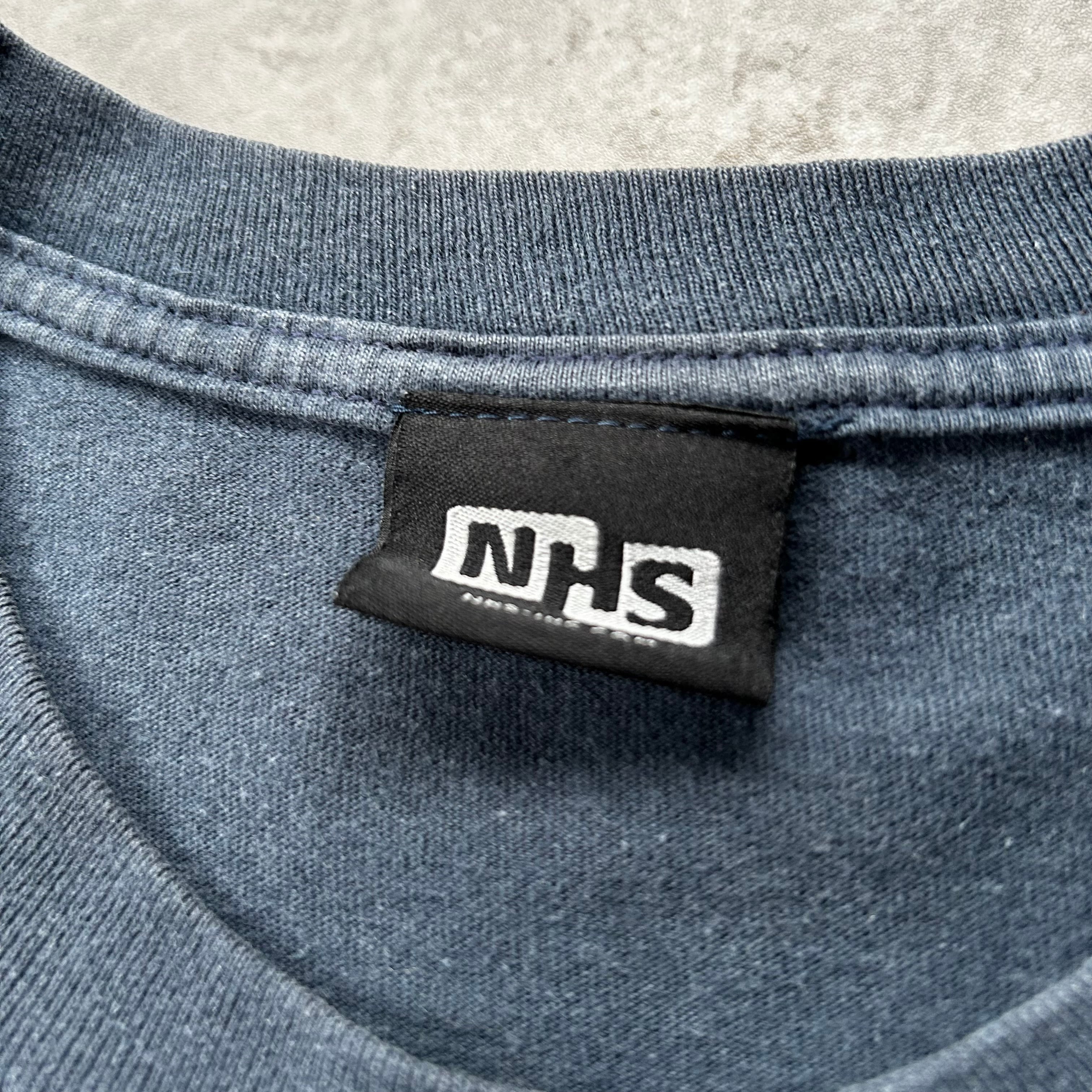 00s インディペンデント tシャツ USA製 ネイビー アイアンクロス NHS