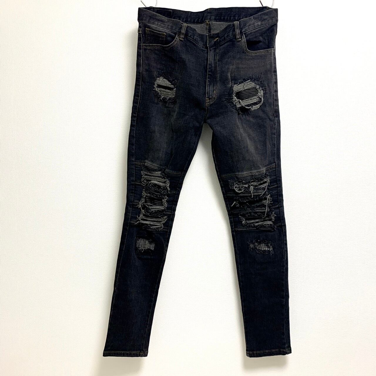 LHP DANKE SCHON ダンケシェーン バイカーデニムパンツ