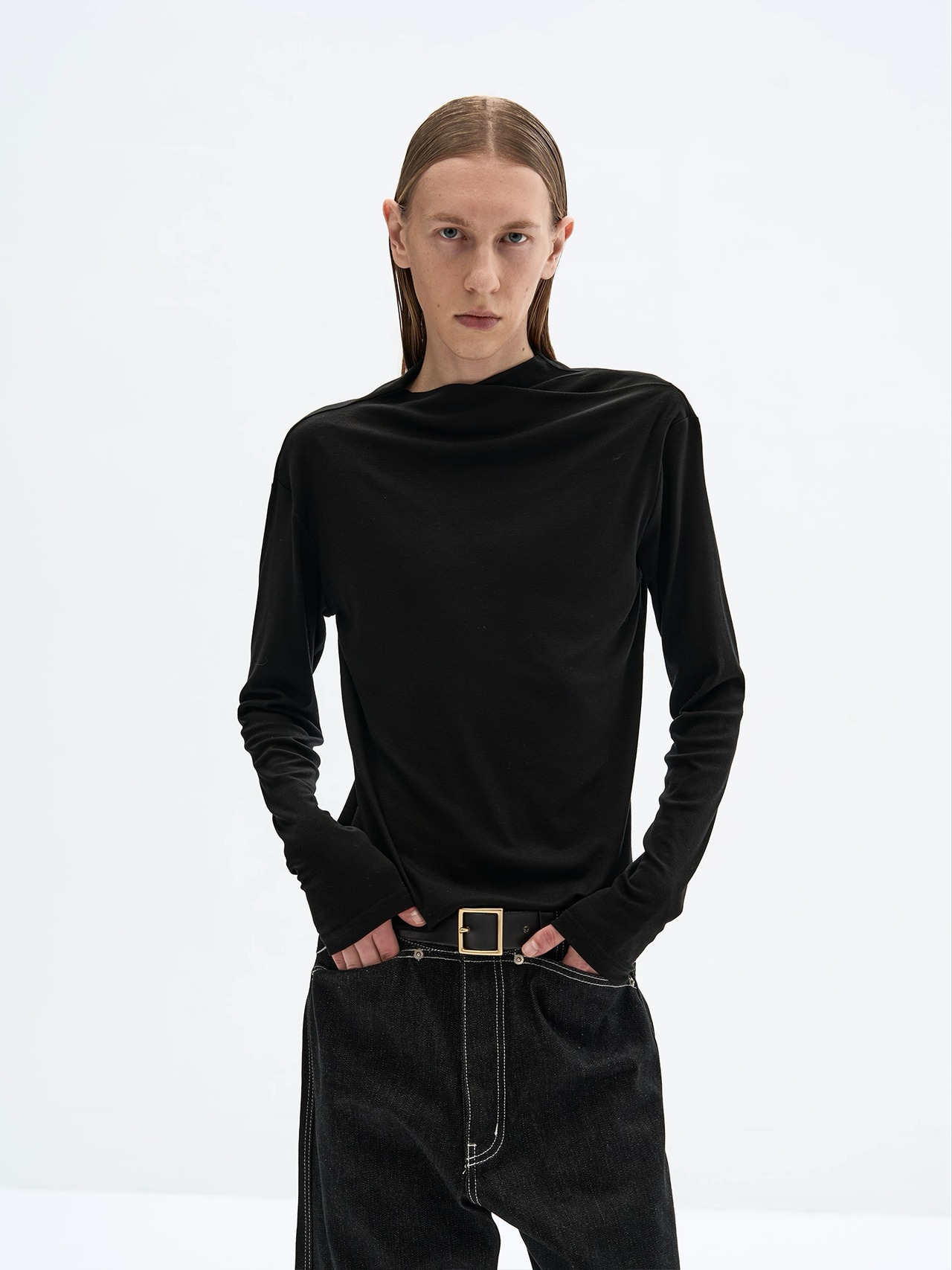 SLIGHT VOGUE Merino Wool Blend T-shirt