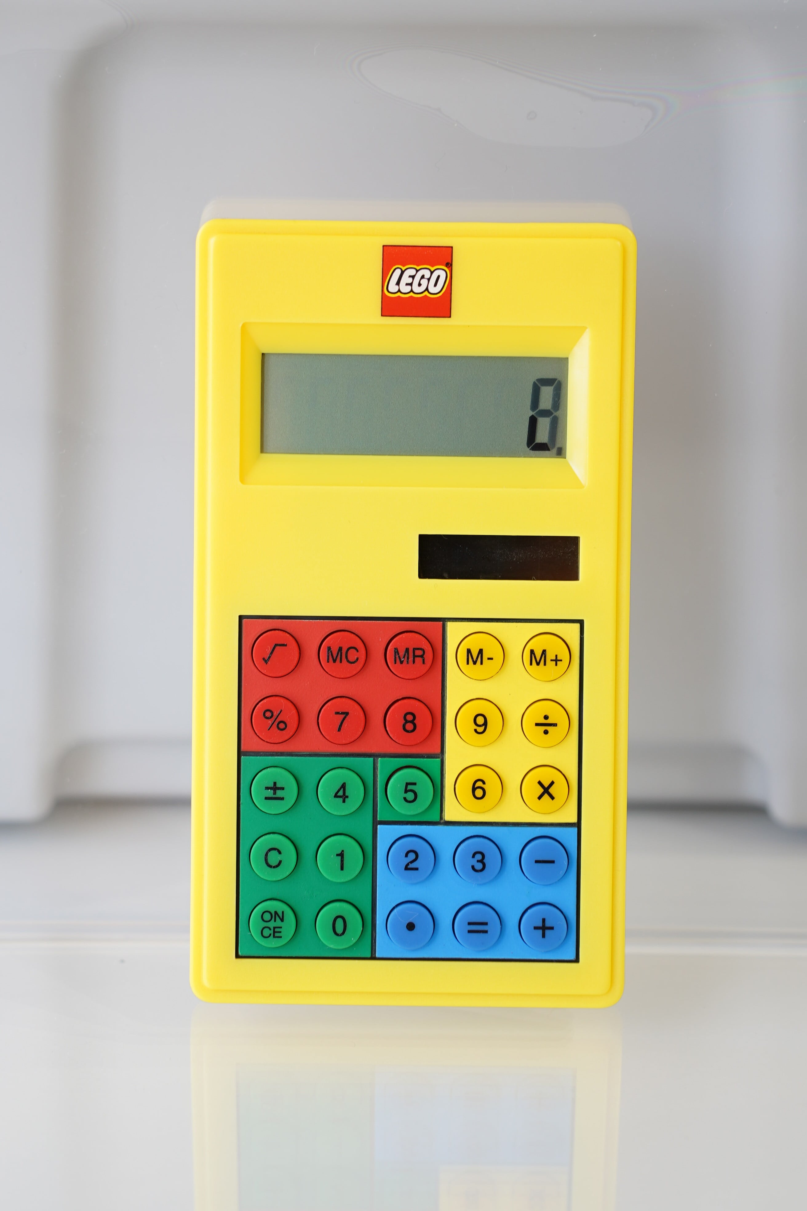 LEGO(レゴ)電卓|90s–00s ブリックデザイン|インテリア向け|通電確認済・表示不良あり