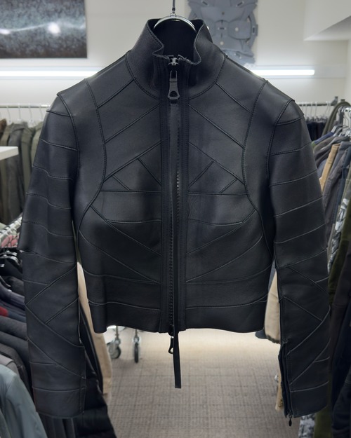 SS2016 DSQUARED2 SCUBA LEATHER JACKET