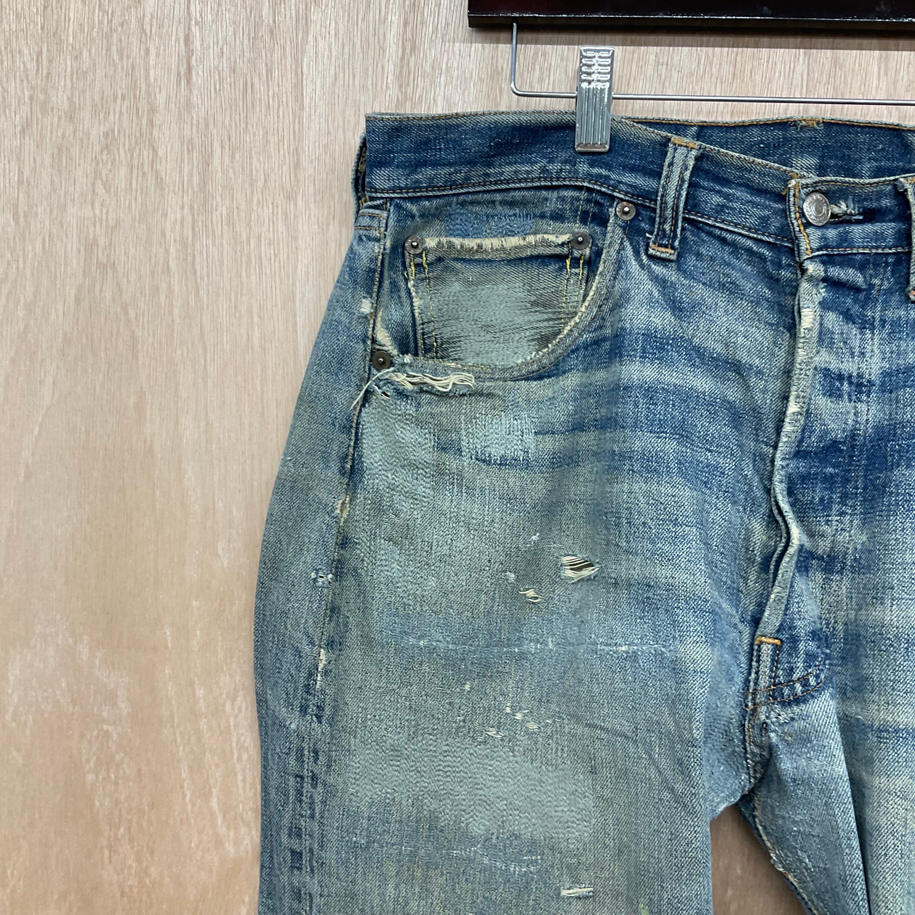 Levi's 501 bigE W30 赤耳 リペア / 66 前期 ビッグE39sのLevi