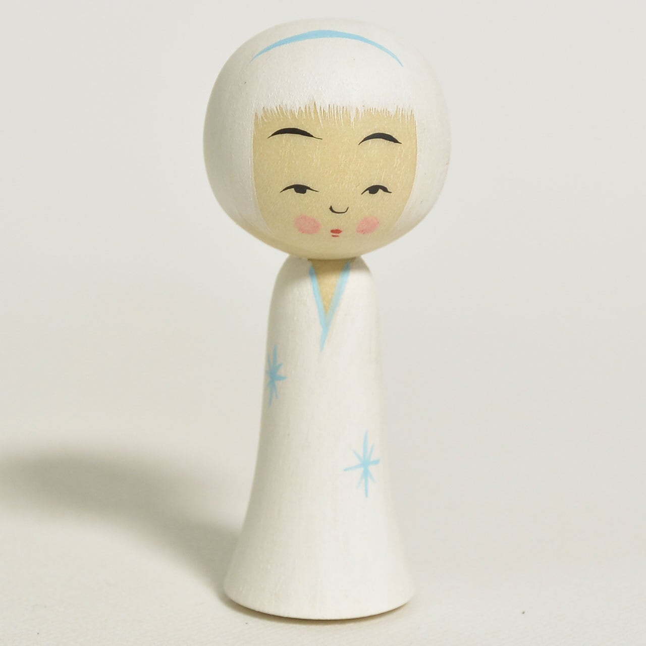 小寸こけし（ミニこけし） 約1寸 約3.5cm 鈴木明 工人（作並系）#2571