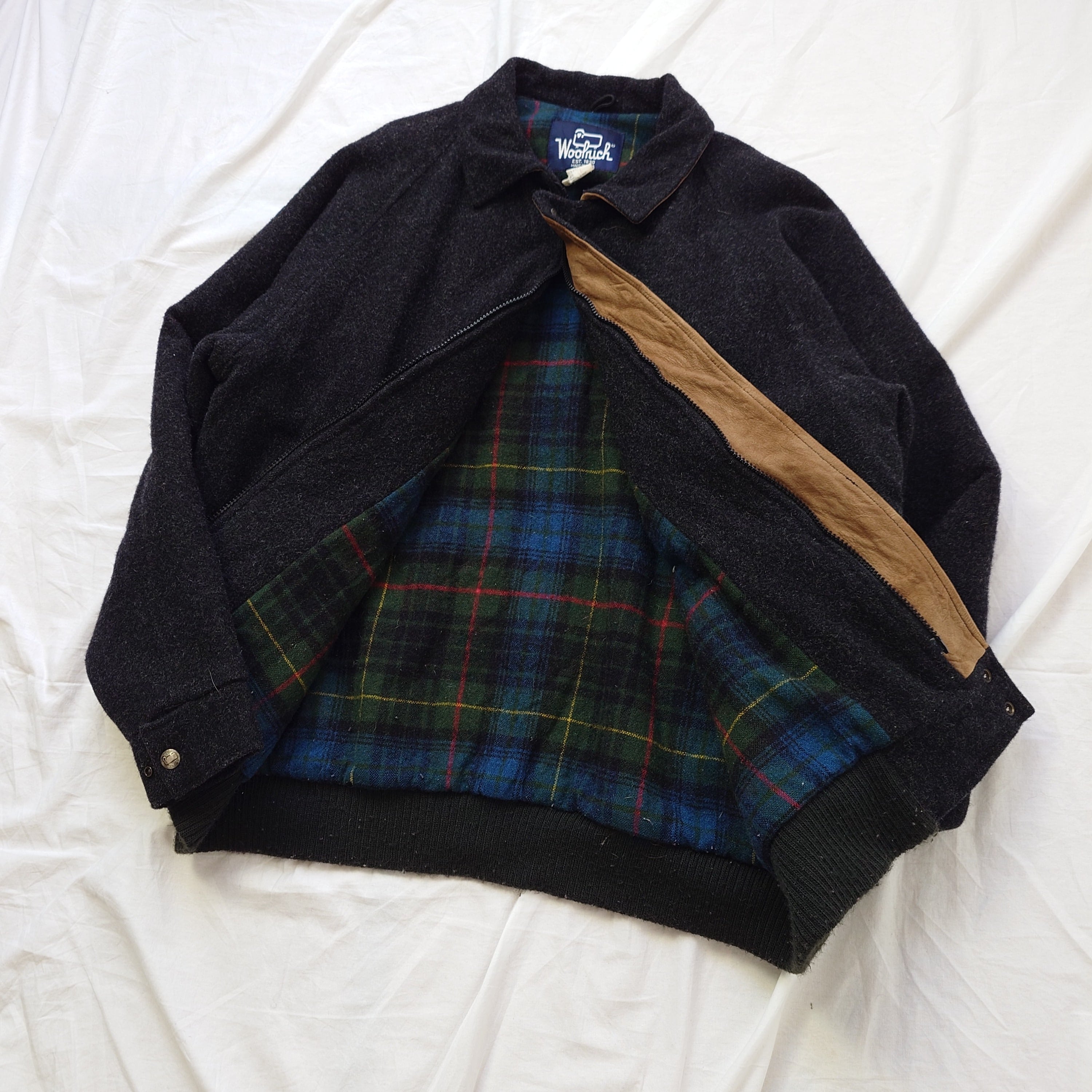 80s】WOOLRICH ウールリッチ ウールジャケット 中綿 80s】WOOLRICH ウールリッチ ウールジャケット 中綿