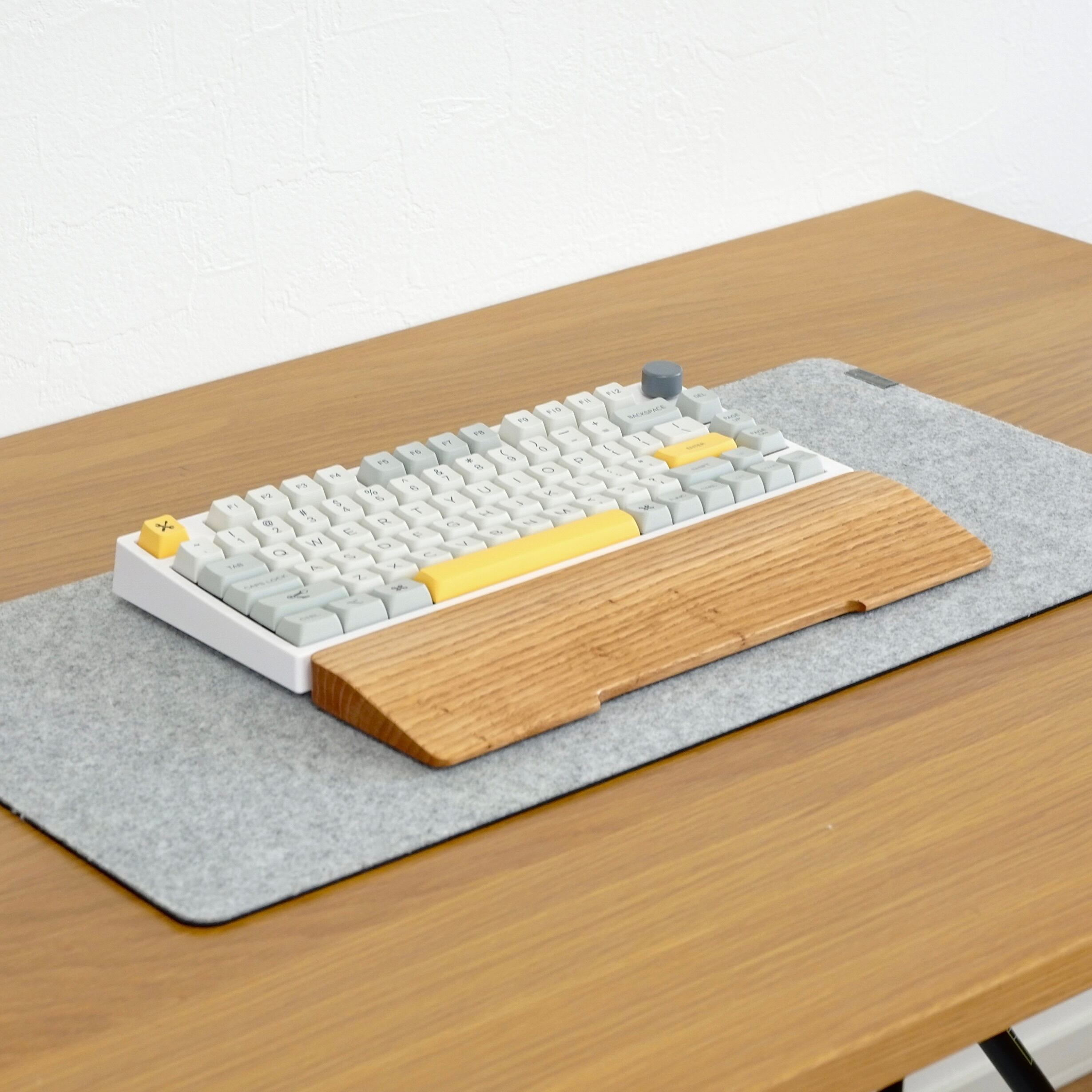 ｳｫﾙﾅｯﾄ無垢材】分割タイプリストレスト オスモオイル仕上げ | BE CRAFT